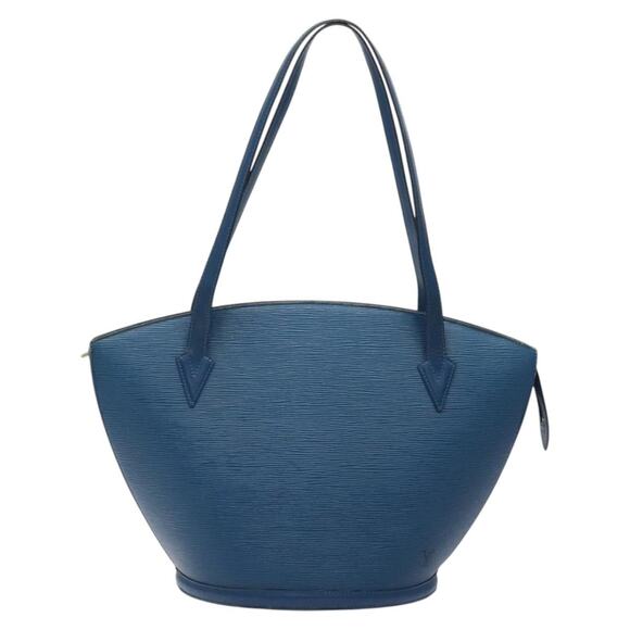 LOUIS VUITTON Epi Saint Jacques Shopping Shoulder Bag Blue M52275 - Picture 13 of 16